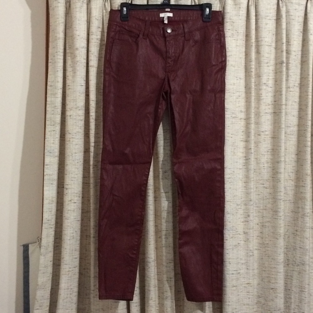 Joie Nailah Coated Faux Leather Skinny Jeans